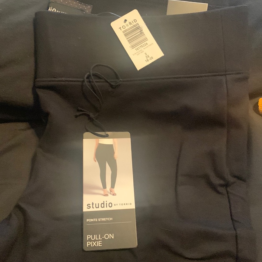 Torrid pull on pixie pants